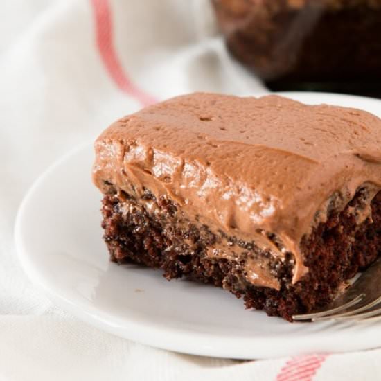WACKY CHOCOLATE CAKE