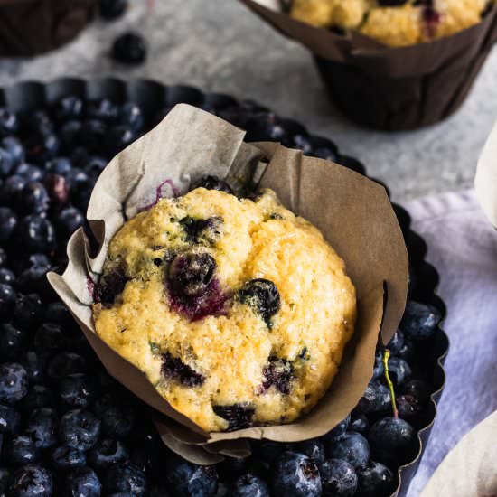 Blueberry Buttermilk Muffins