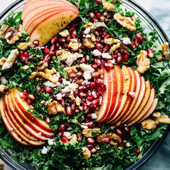 Apple Pomegranate Harvest Salad