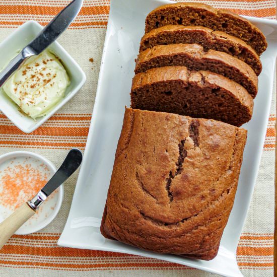 Soft Moist Pumpkin Bread