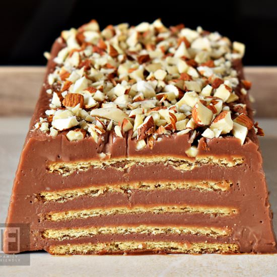 No-Bake Chocolate Cinnamon Cheesecake