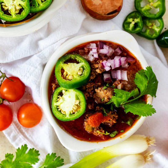 Low Carb Chili