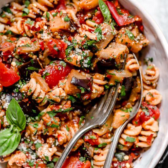 Eggplant and Tomato Sauce