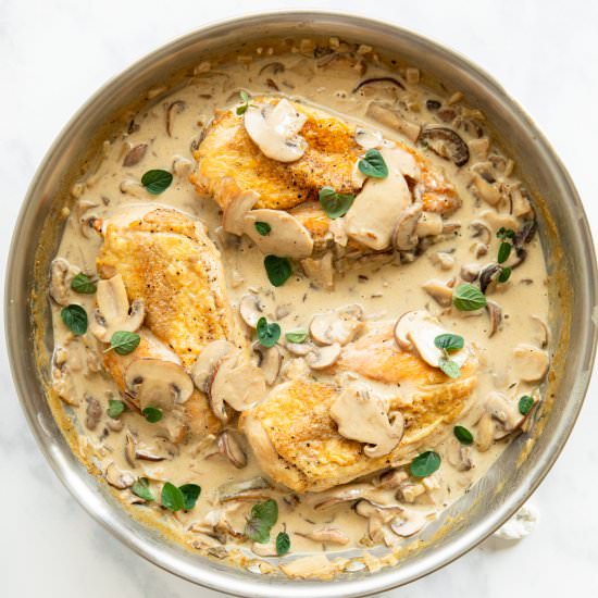 Creamy Mushroom Chicken