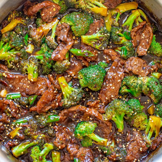 Better-Than-Takeout Beef & Broccoli