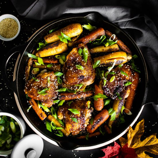 Sesame Ginger Roasted Chicken