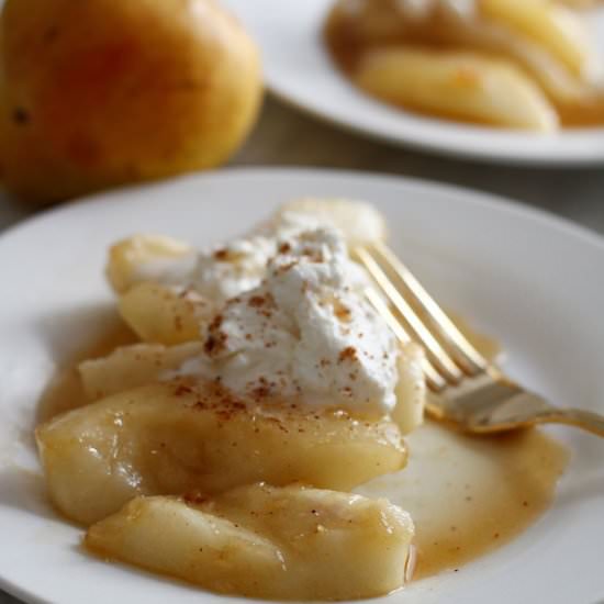 Caramelized Pears