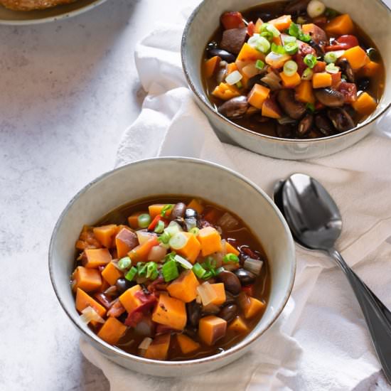 Sweet Potato and Bean Stew