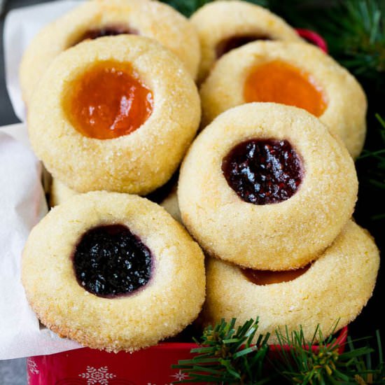 Thumbprint Cookies