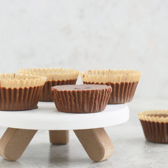 Homemade Almond Butter Cups