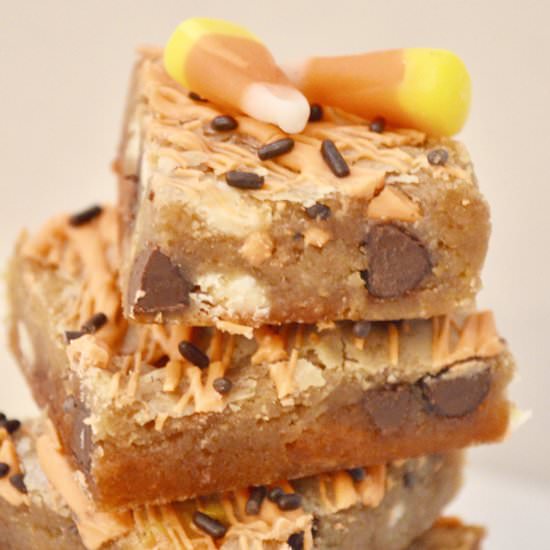 Candy Corn Blondies