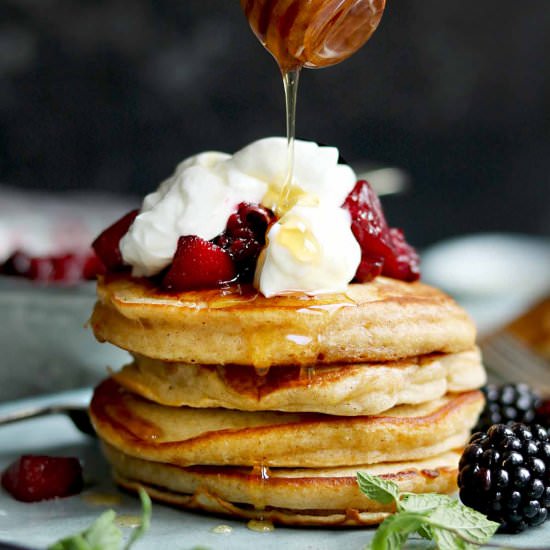 Drop Scones (Scotch Pancakes)