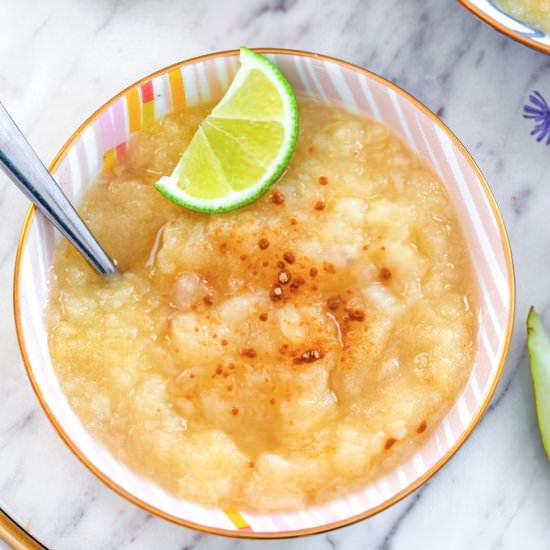 Lime Ginger Pear Sauce