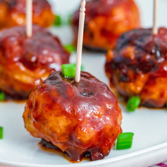 BBQ Chicken Meatballs