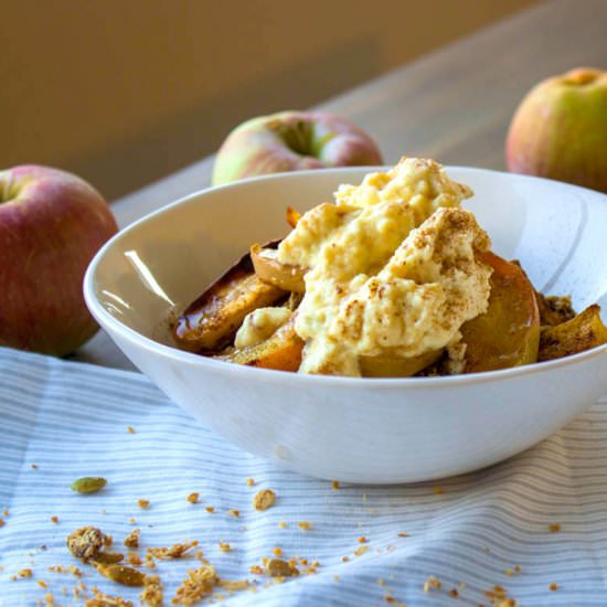 Spiced Apple Granola (vegan + gf)