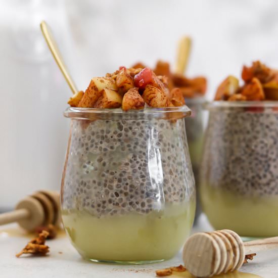 Apple Pie Chia Pudding