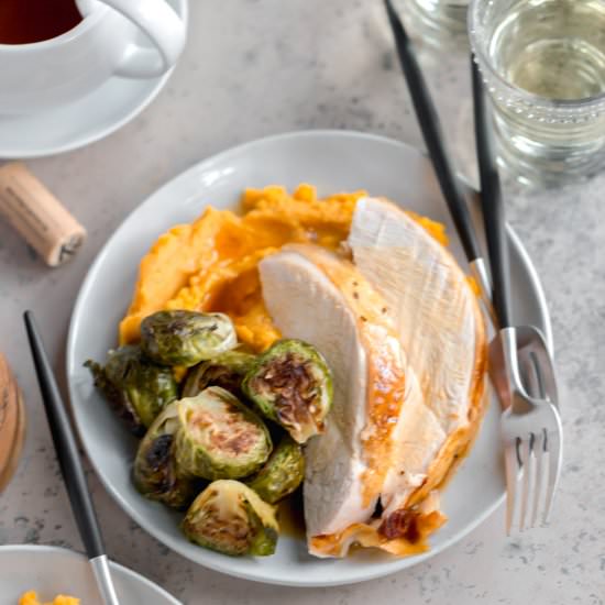 roasted turkey breast