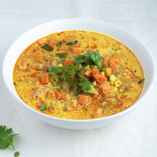Turmeric Vegetable Soup
