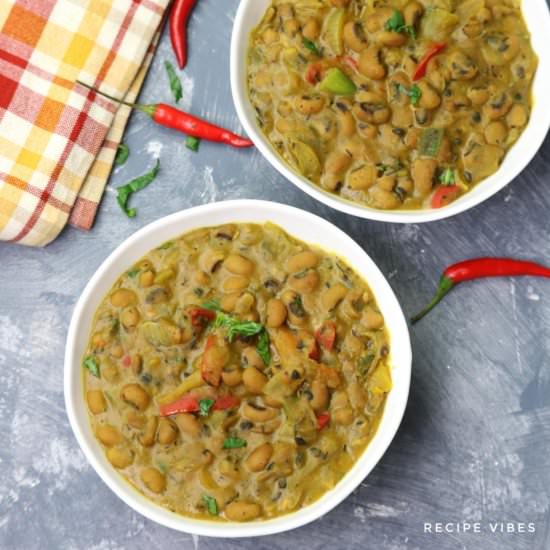 Black eyed peas curry