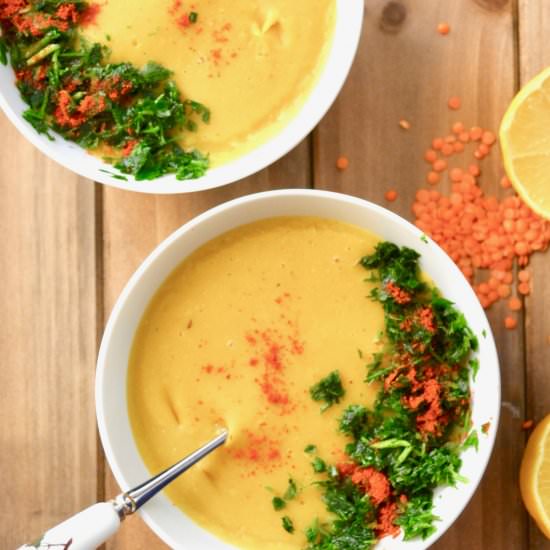 Instant Pot Lentil Soup