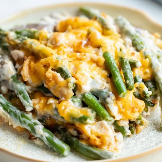 Paula Deen’s Green Bean Casserole