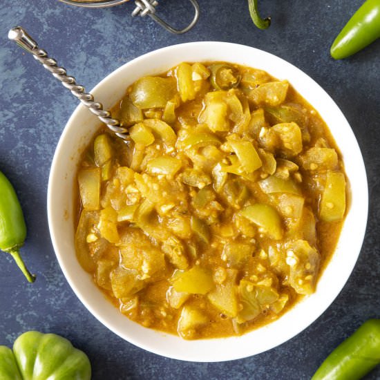 Green Tomato Chutney
