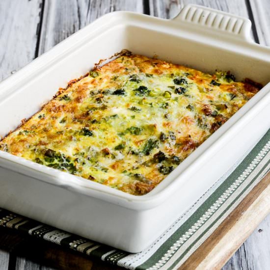 Broccoli Cheese Keto Breakfast