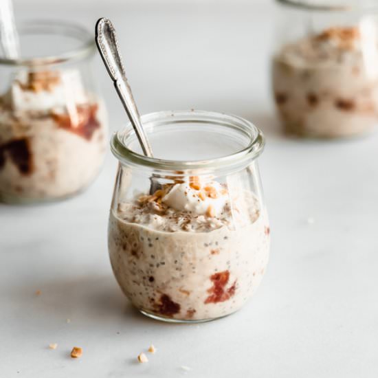 Peanut Butter Overnight Oats