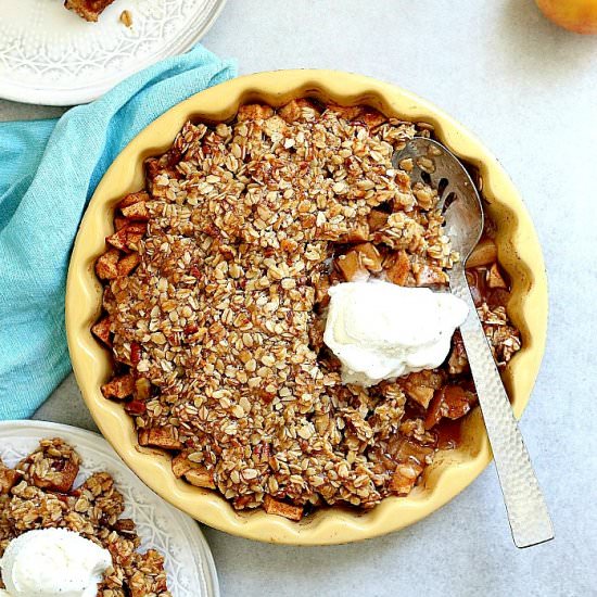Gluten-Free Apple Crisp (Vegan)