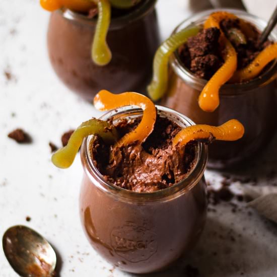 Healthy Dirt Pudding Cups