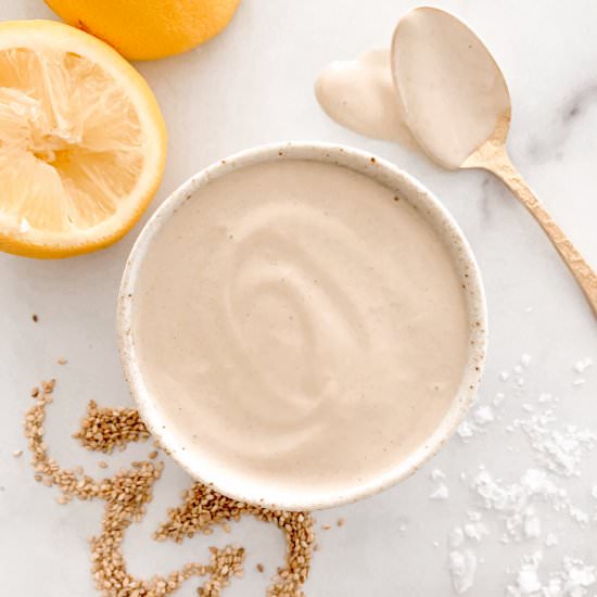 The Perfect Tahini Sauce