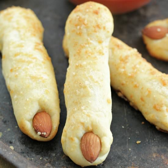 Witch Finger Breadsticks