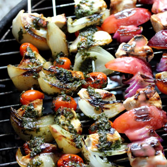 Honey Plum Chicken and Chimichurri