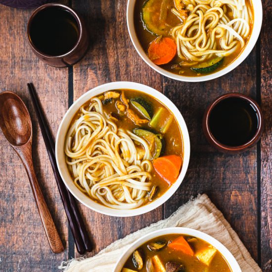 Vegan Curry Udon