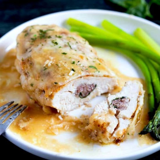 Chicken Saltimbocca