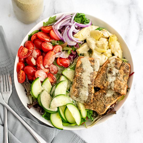 Italian Salmon Salad