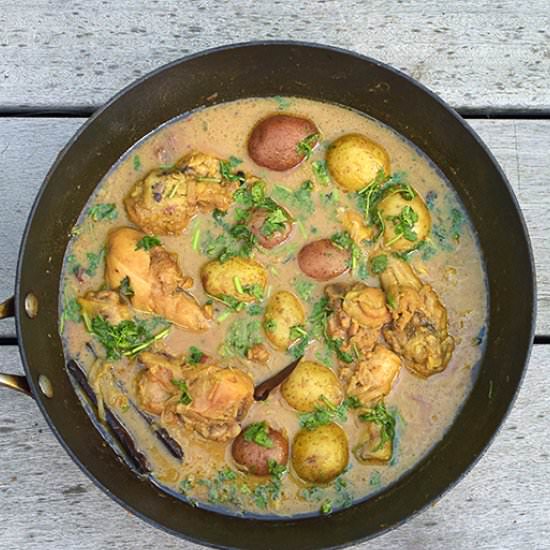 Chicken Curry with Peanut Butter