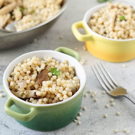 Mushroom Couscous Recipe