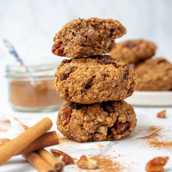 Sultana Pecan Pumpkin Spice Cookies