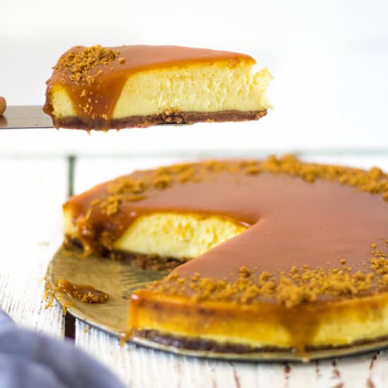 Vanilla Salted Caramel Cheesecake