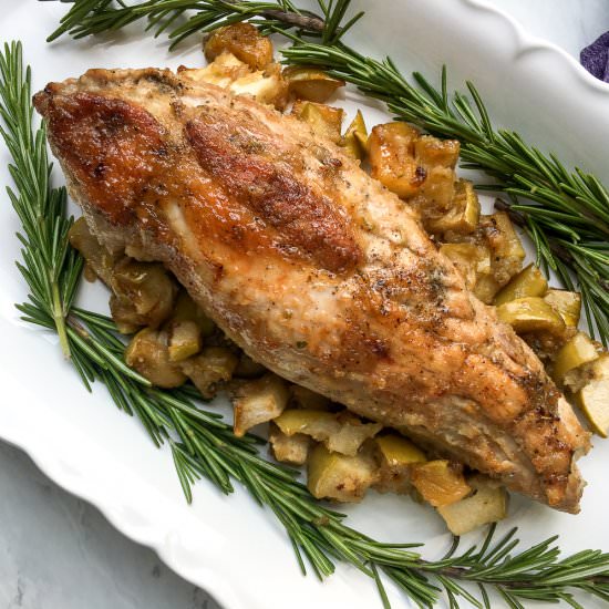 Pork Tenderloin with Apples