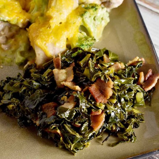 Southern Collard Greens with Bacon
