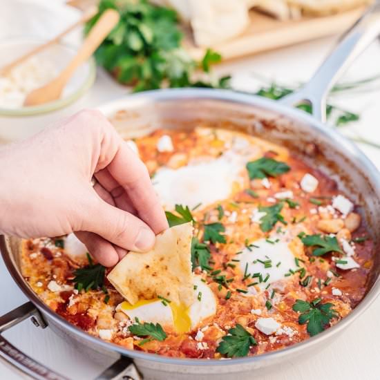 Easy One Pot Feta Chakchouka