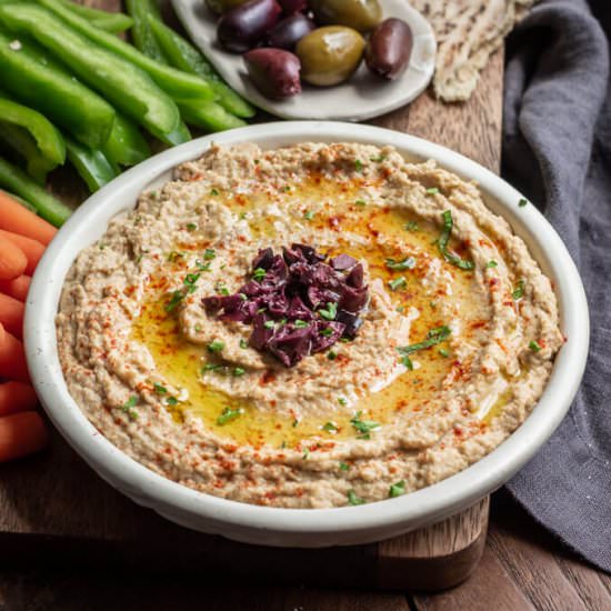 Roasted Eggplant Dip, Baba Ganoush