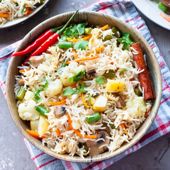 Vegetabe Pulao
