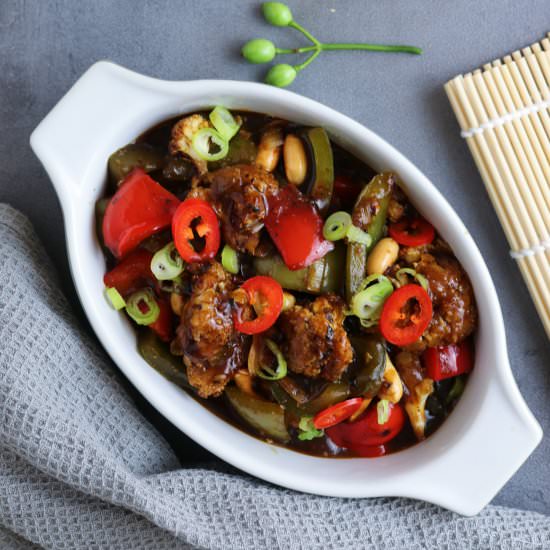 Kung Pao Cauliflower