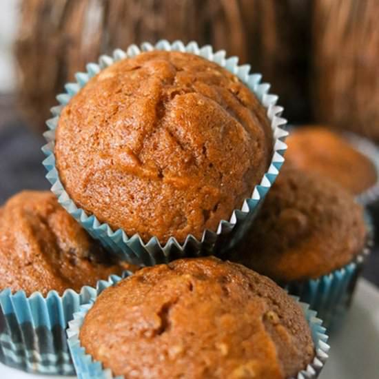 Pumpkin Chocolate Chip Muffins
