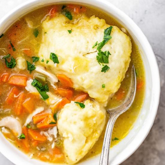 Southern Chicken and Dumplings