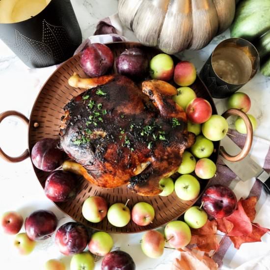 cider roasted chicken