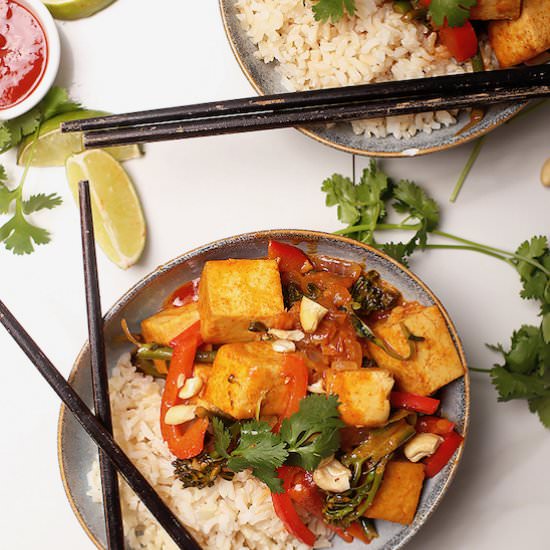 Coconut Curry with Tofu